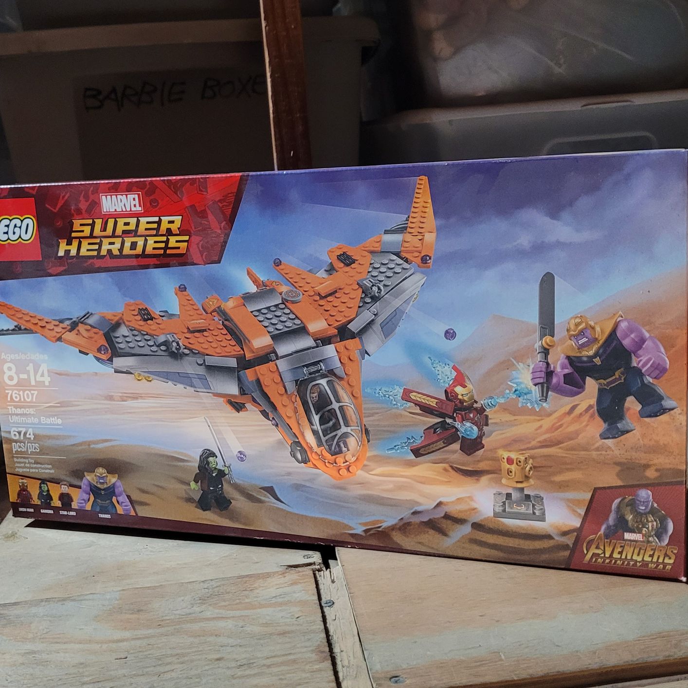 LEGO 76107 SUPER HEROES Thanos Ultimate Battle for Sale in Riverside ...