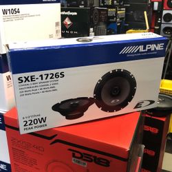 Alpine 6.5 Inch Speakers On Sale Today For 49.99