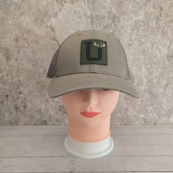 Richardson Uptop Solo Antlers Retro Olive Green Trucker SnapbackCap