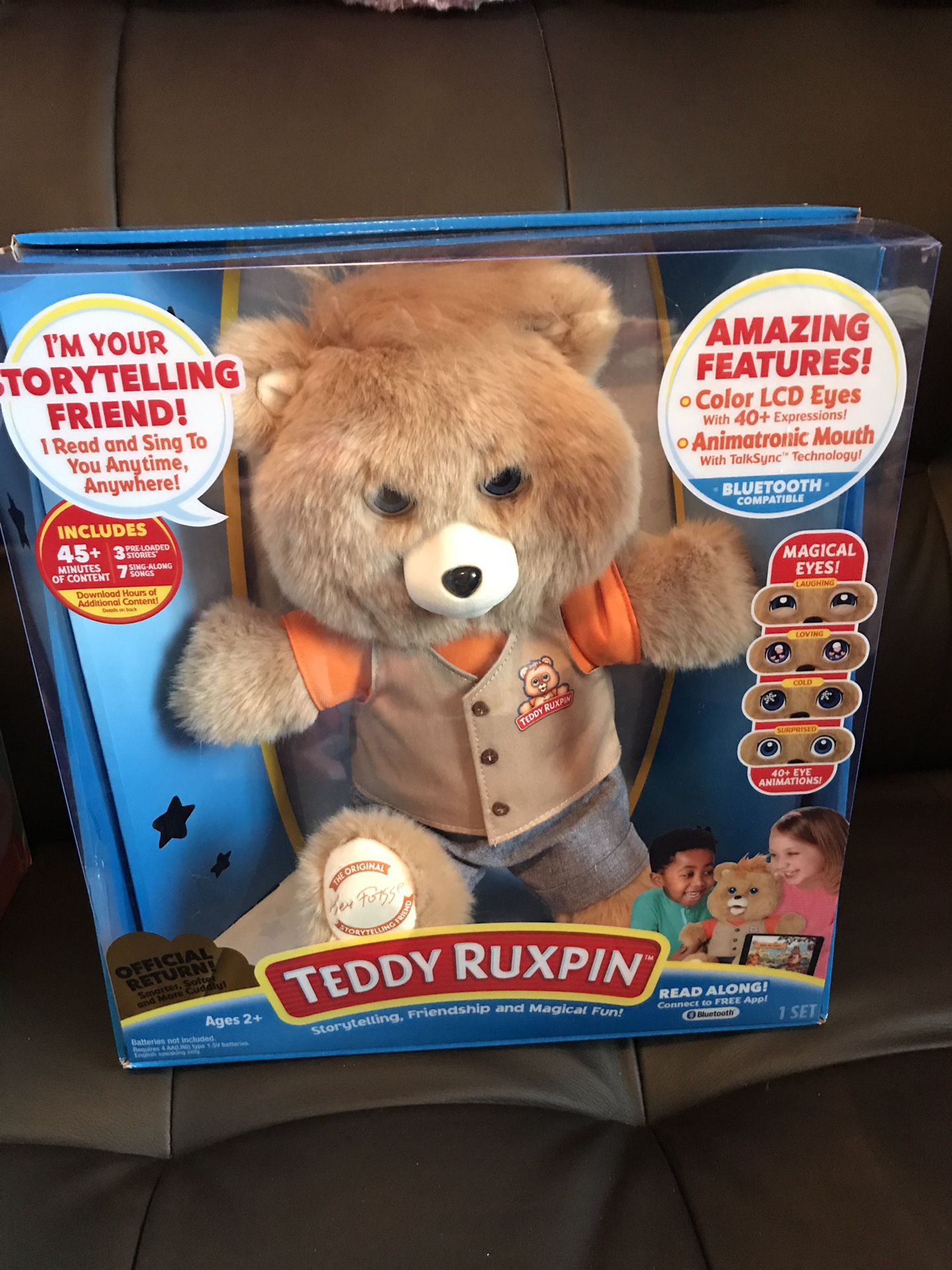 Teddy Ruxpin Classic Storytelling Bear