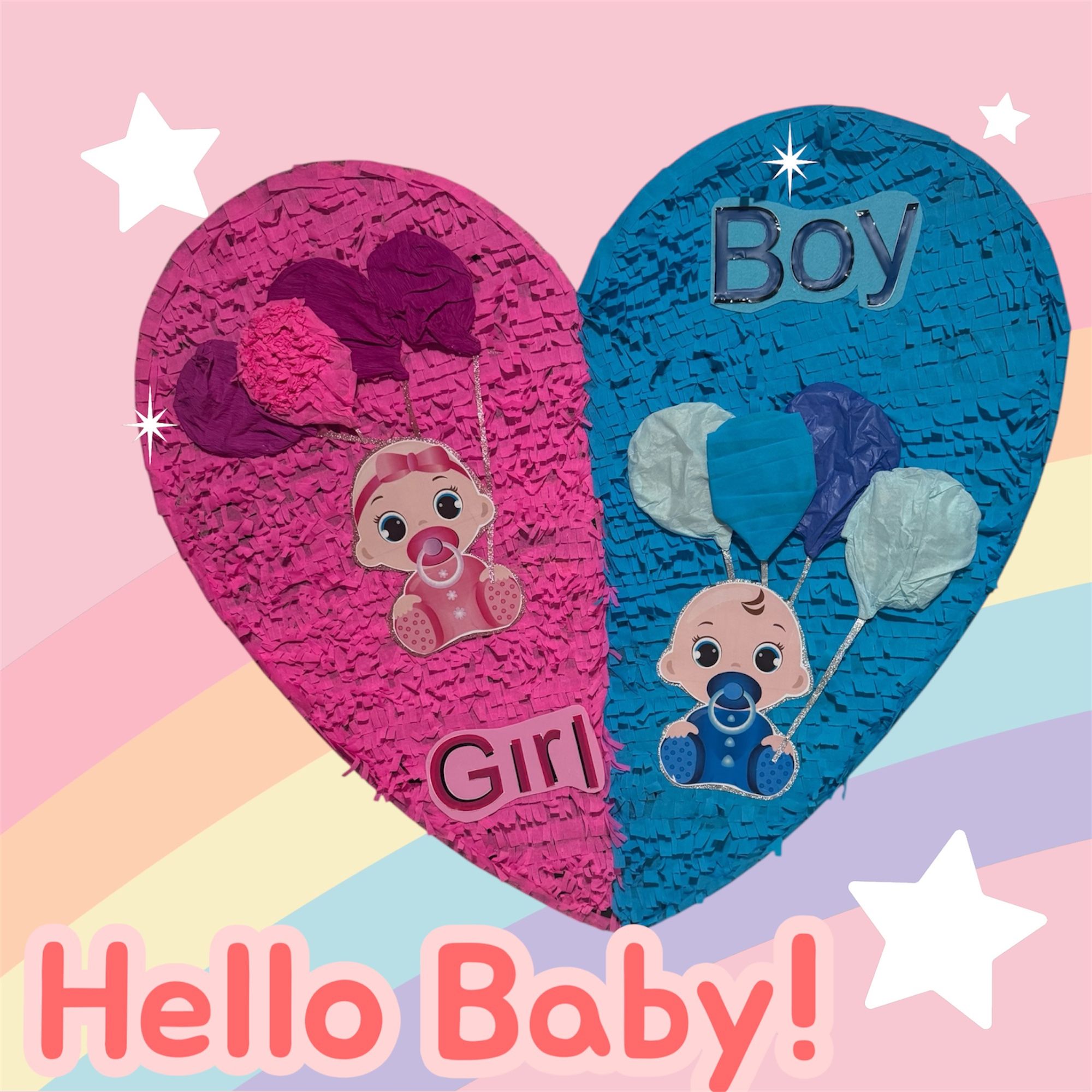 Gender Reveal Pinata.