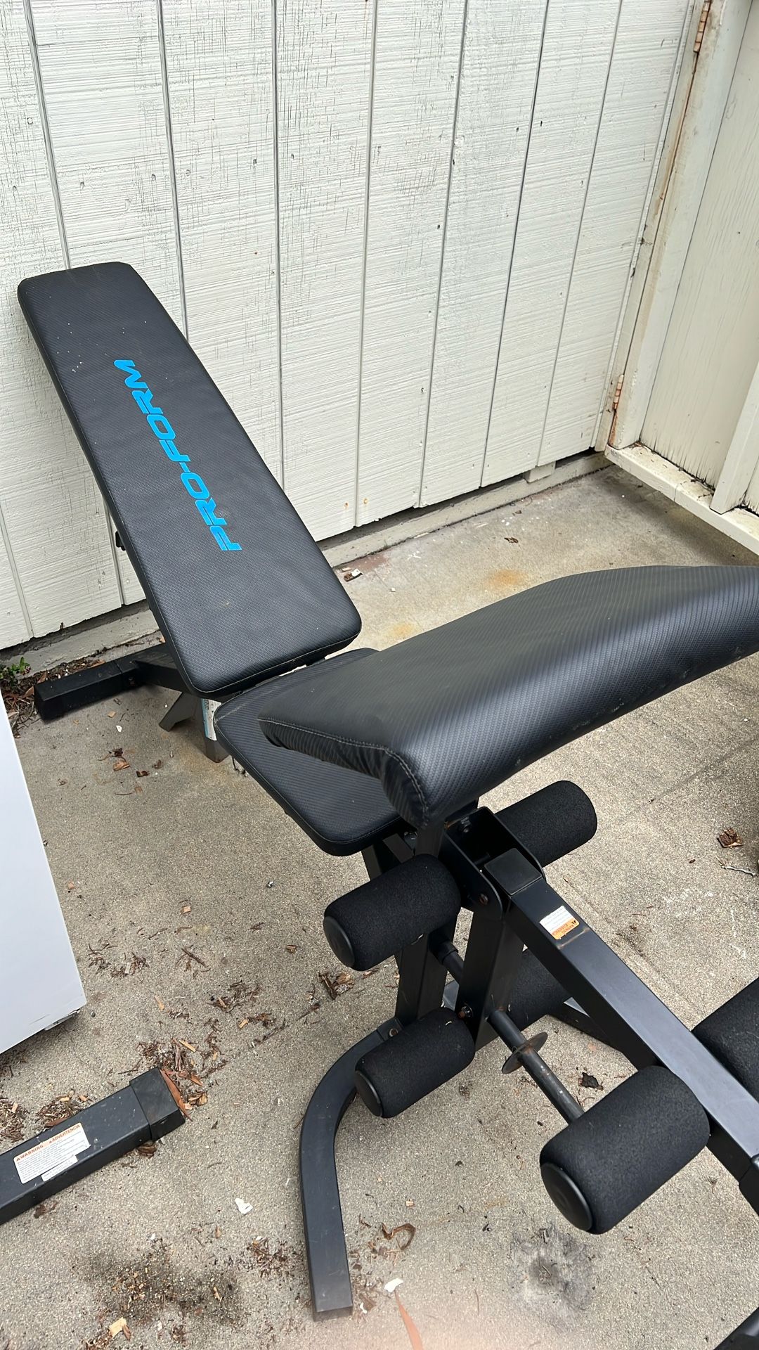 Work Out Rack and Bench