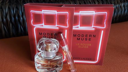 new estee lauder beautiful belle love 0.14oz and 2 samples