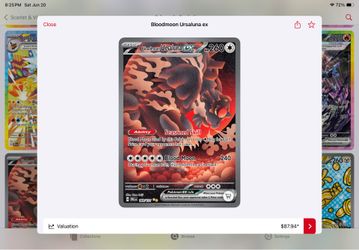 Blood moon ursaluna shiny sir ex