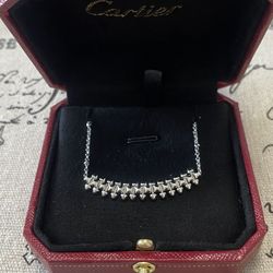 Clash de Cartier 18K silver necklace
