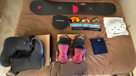 Snowboard (Yes. Typo 163w) and Gear, Men’s