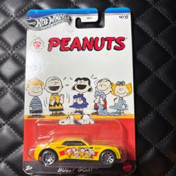 🏁 HOT WHEELS SILVER SERIES PEANUTS 75 YEARS BULLY GOAT 4/5 🏁