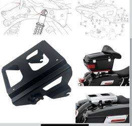 Rear Solo Luggage Rack Mounting Rack Pack - Fit for Harley Touring Electra Glide Road King Street Glide Road Glide CVO 09-13 FLHR, FLHRC FLHT FLHX FLH