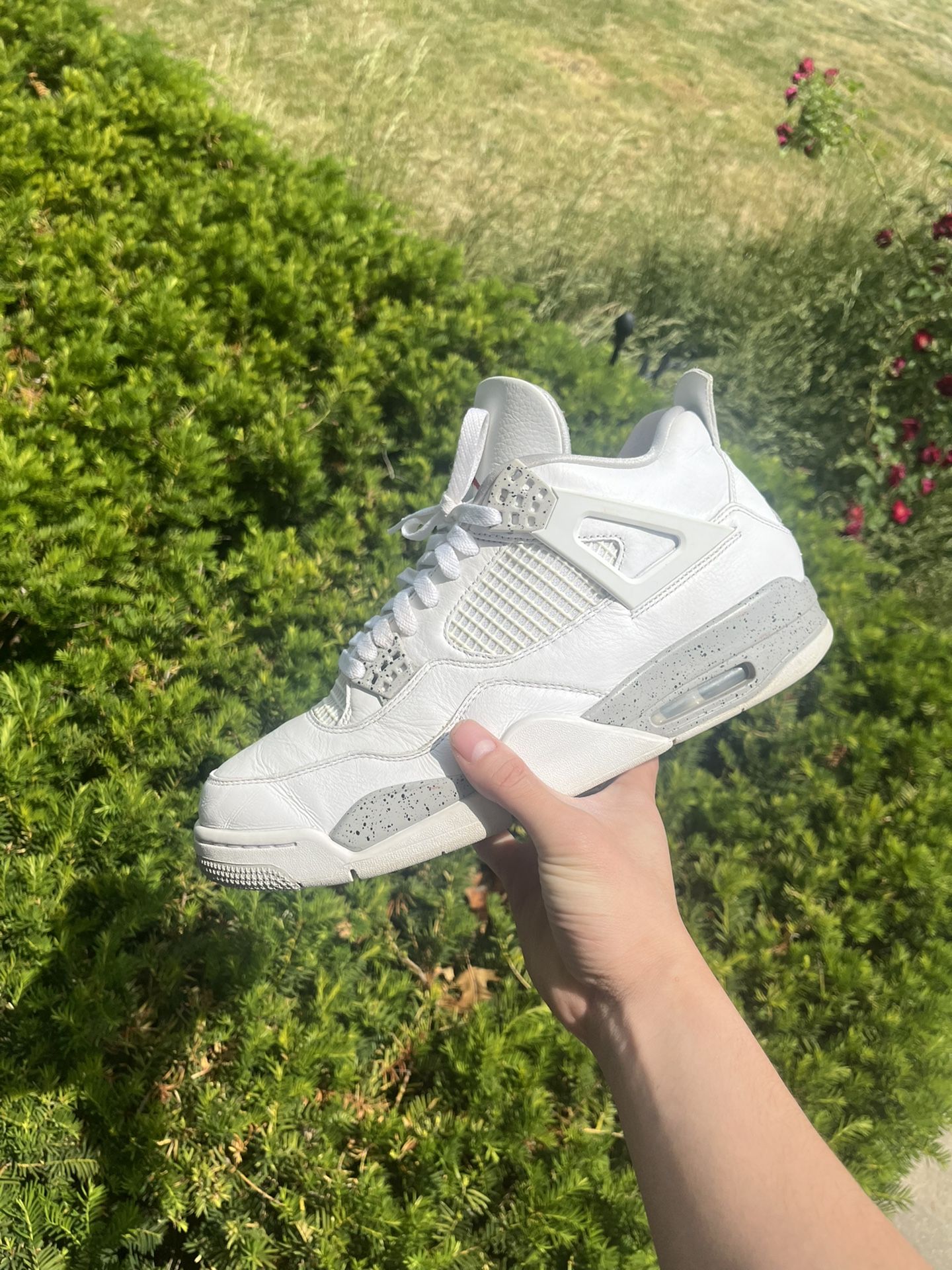 Jordan 4 White Oreo Size 12
