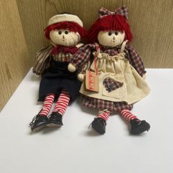 Raggedy Ann And Andy Dolls