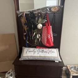 Tree Hall -Entry Way With Storage Bench 