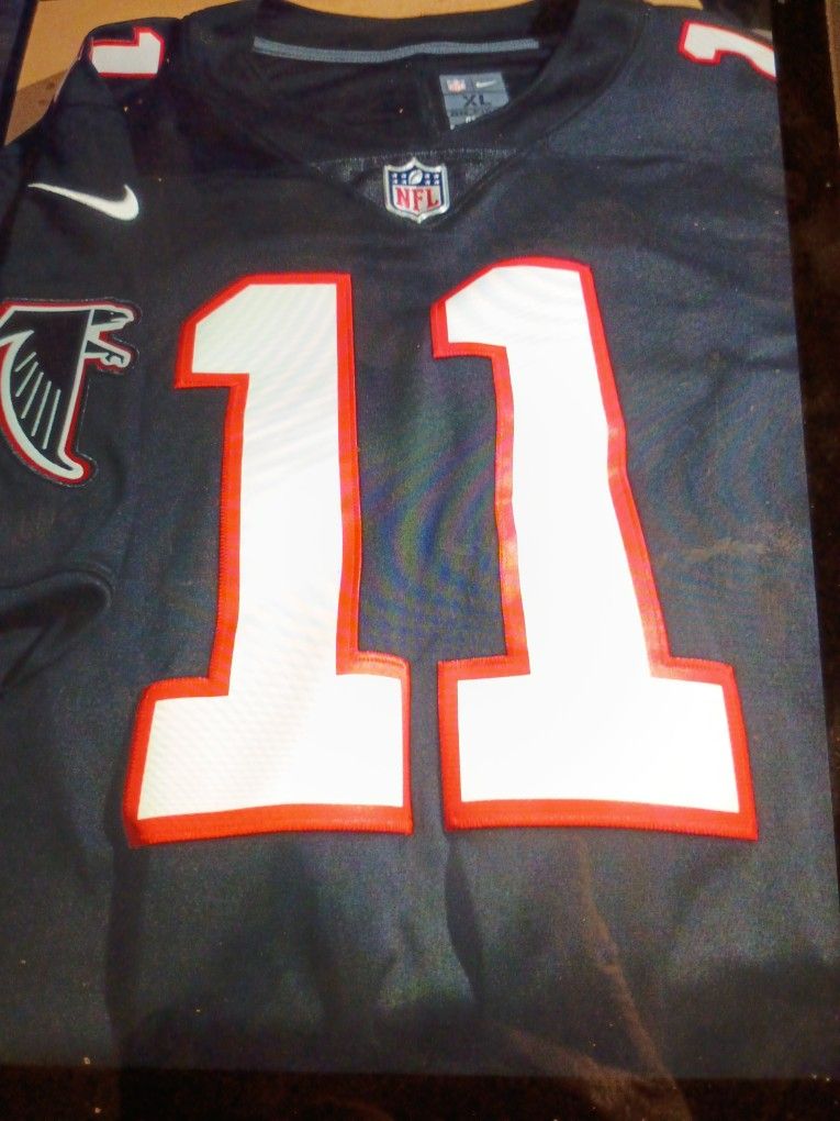 NIKE NFL APPAREL "JULIO JONES" #11 ATLANTA FALCONS JERSEY ON FIELD XL