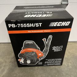 ECHO 233 MPH 651 CFM 63.3cc Gas 2-Stroke Backpack Leaf Blower with Tube Throttle $499 + tax at Home Depot New still in the box