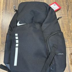 Nike Men's Hoops Elite Backpack, Black Anthracite and Metallic Silver
