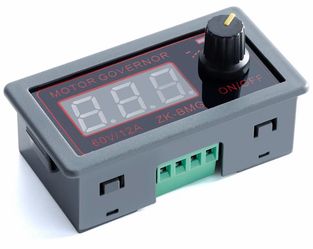 Motor Speed Controller - Digital Display & Adjustable Speed