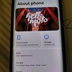 Motorola Edge 2025 Brand New Unlocked