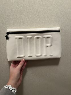 Dior white Clutch Bag
