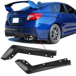 Subaru WRX 2015 - 2021 Rear Bumper Lip Spats Aprons 