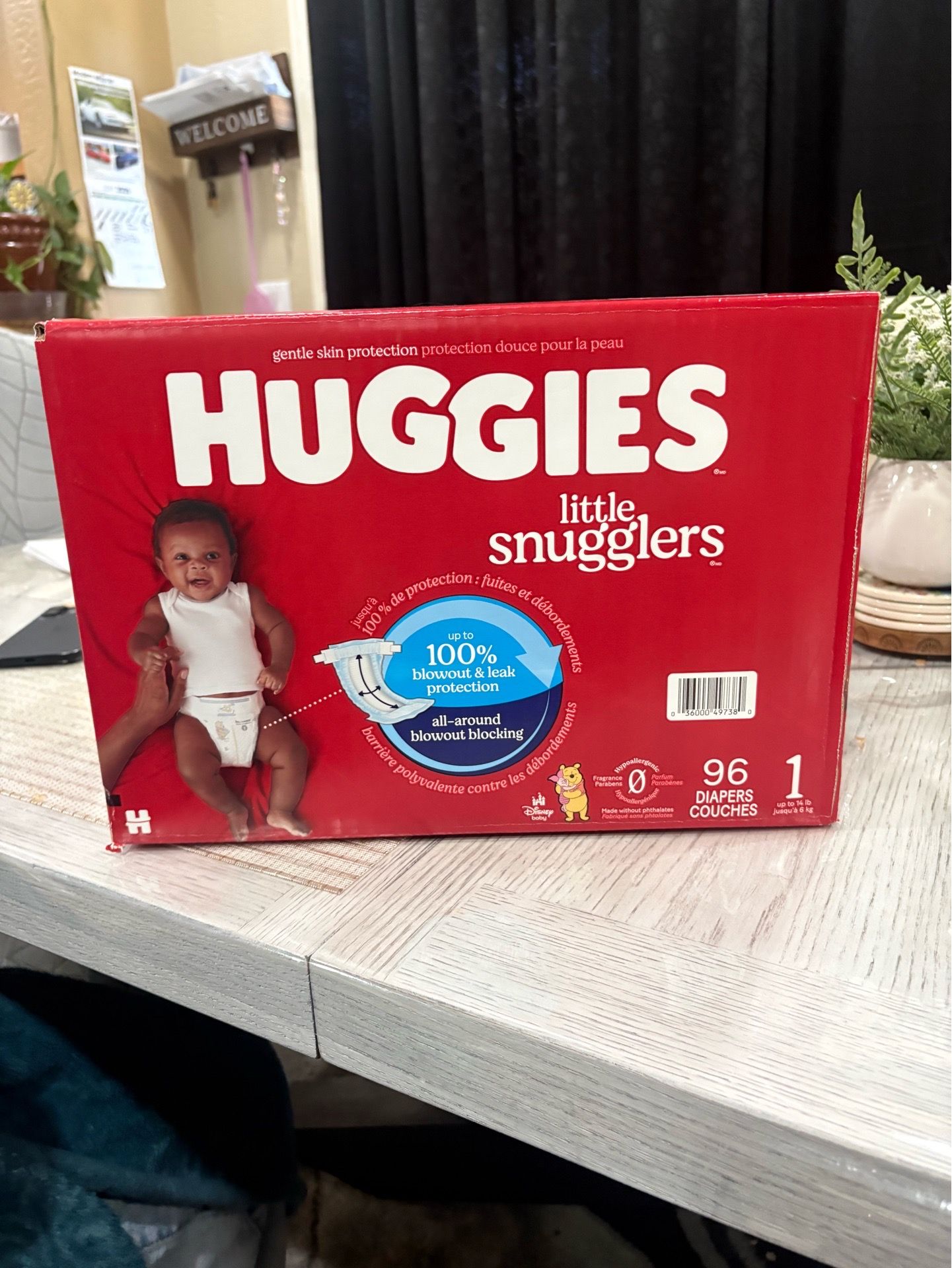 Diapers and formula
