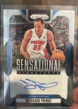 2024-25 Prizm Sensational Signatures Tayshaun Prince 🏀💯😱🔥🔥🐐💪