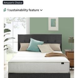 Queen Mattress With Bed Frame - Brand new