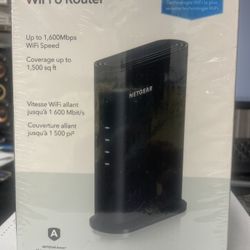 Netgear Ax1600 Wifi 6 Router New