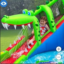 Crocodile Cave Adventure Water Slide