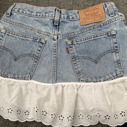 Levi Jean skirt 