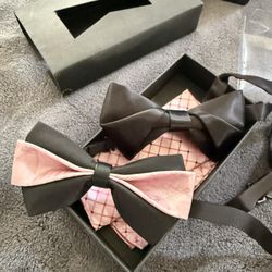 Bow Tie & Pocket Square Set