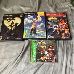 PS2 GAMES ALL FOR 45