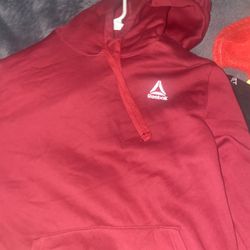 Hoodies Red And Black New Other One Used