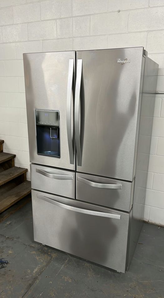 Whirlpool French Door Fridge with Water Dispenser