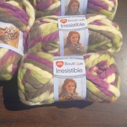 Red Heart Irresistible Yarn Color Charisma