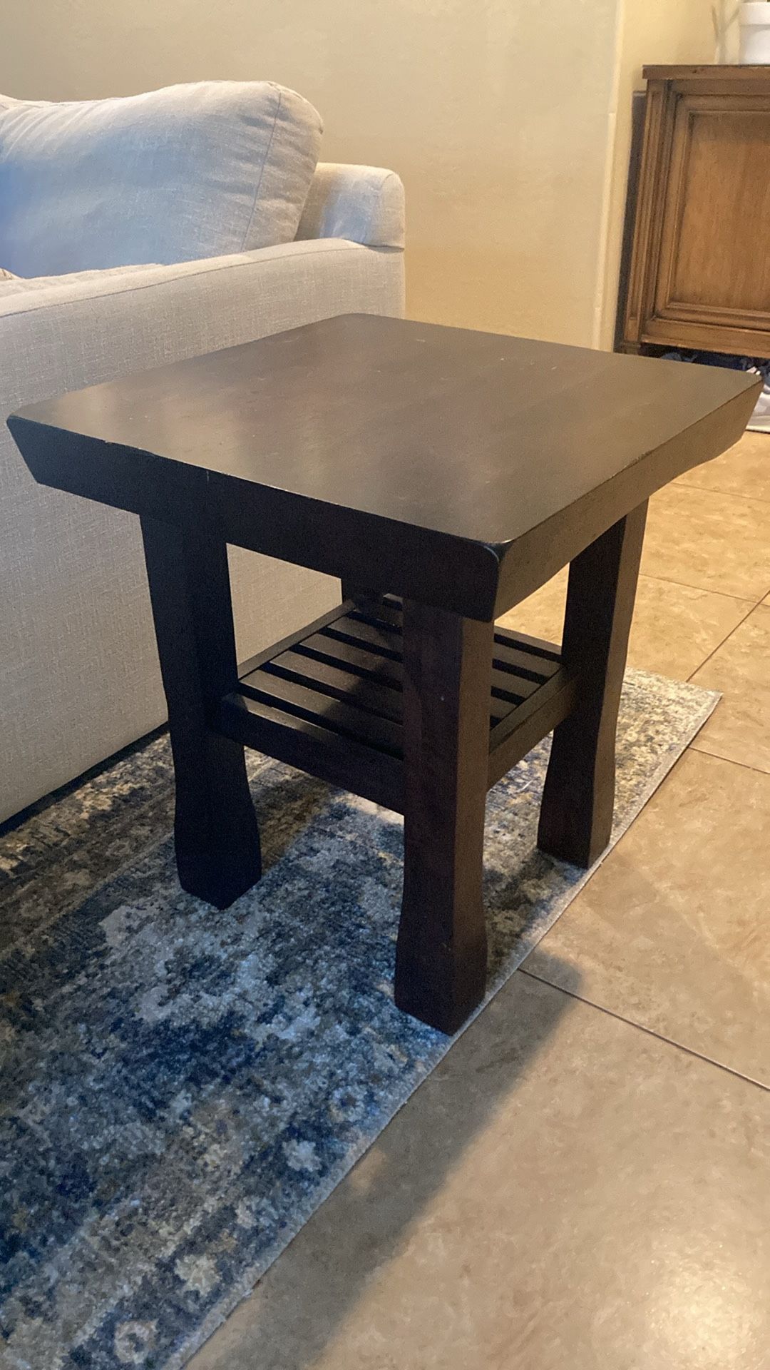 World Market Square End Table