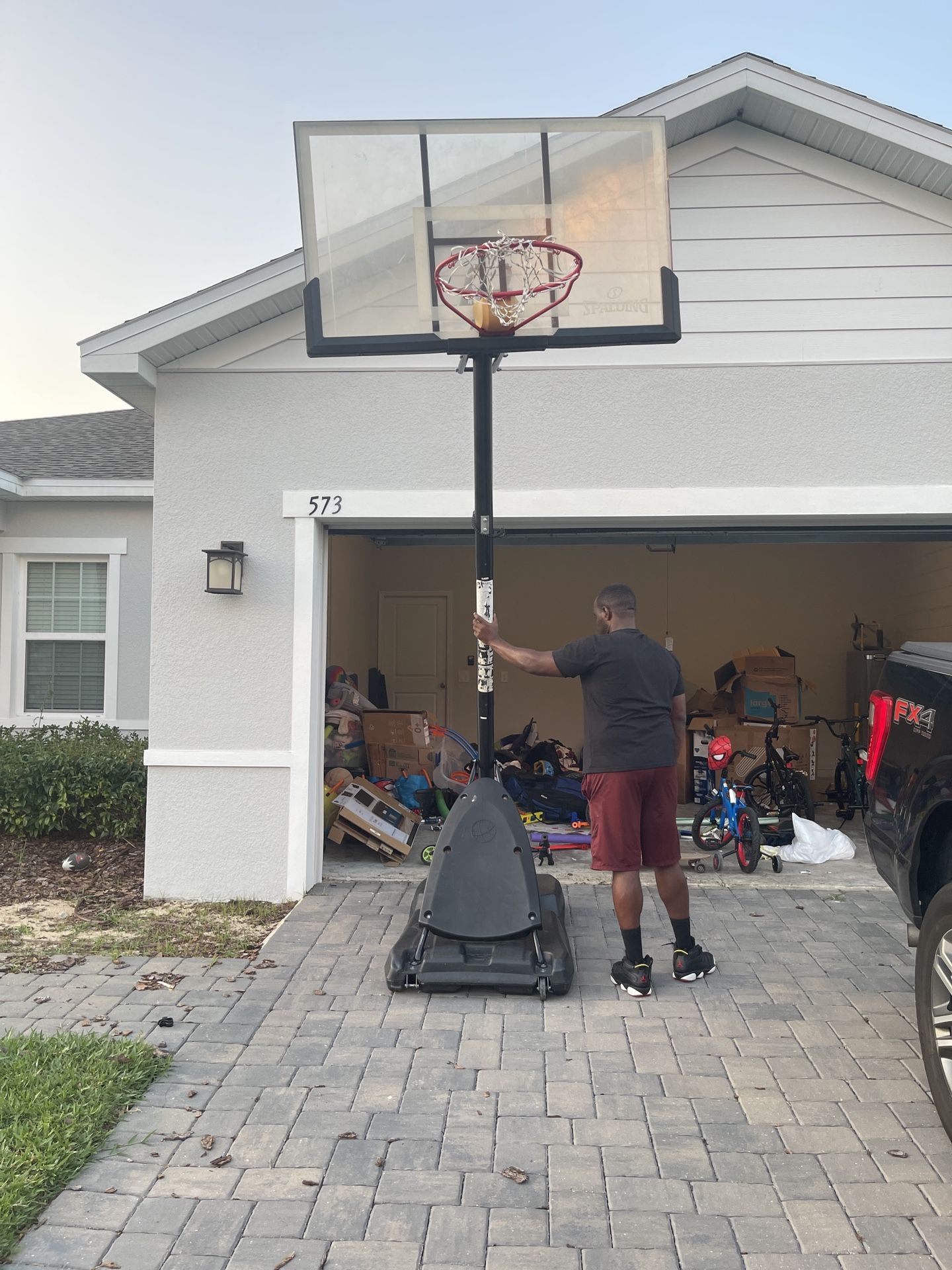 Basketball Hoop And Stand