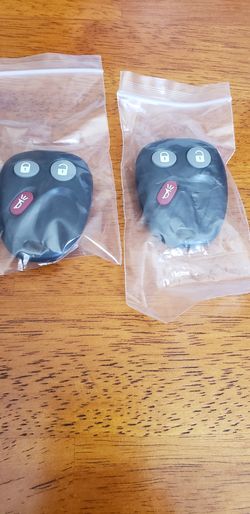 3 Keyless Entry Car Remotes
