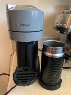 Nespresso Vertuo with milk frother