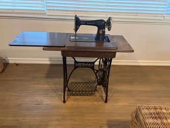 Antique singer sewing machine