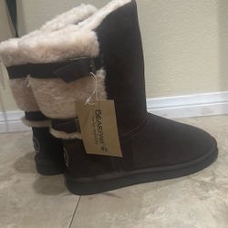 Bear paw Brown Boots Size 10 New $40