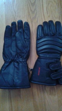 Road gear motor cycle gloves size large