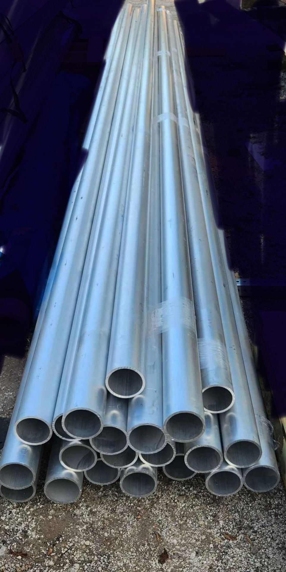 Qty. 3 Left Of 2.5"' Round x 20’L 1/4" wall