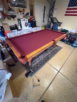 Brunswick pool table