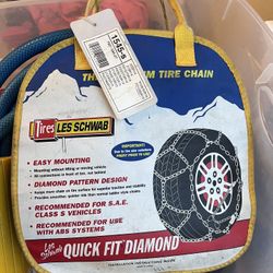 Les Schwab Quick Fit Snow Tire Chains 1545-S