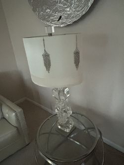 Living Room Glass Lamp