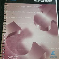 Office 2000 essentials course W/ floppy disk