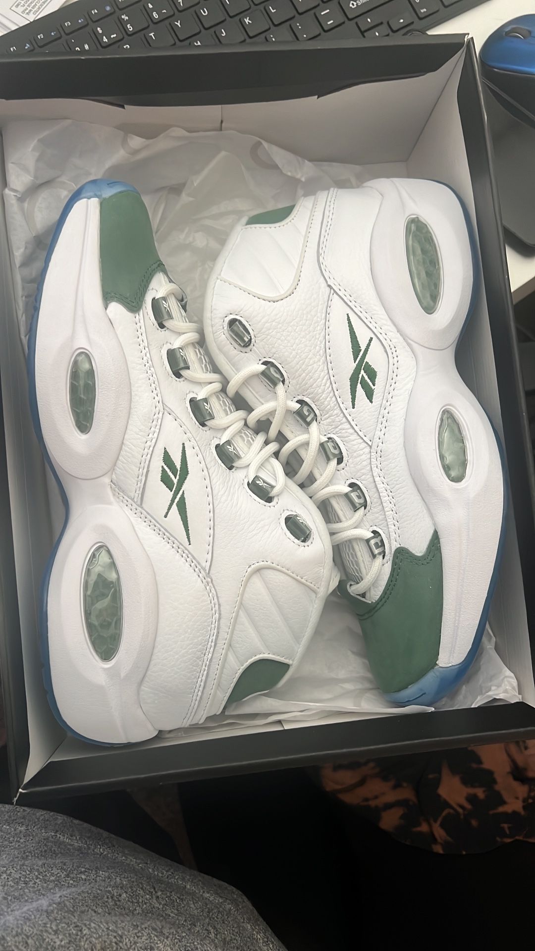 Reebok Question Mid Brand New Size 8
