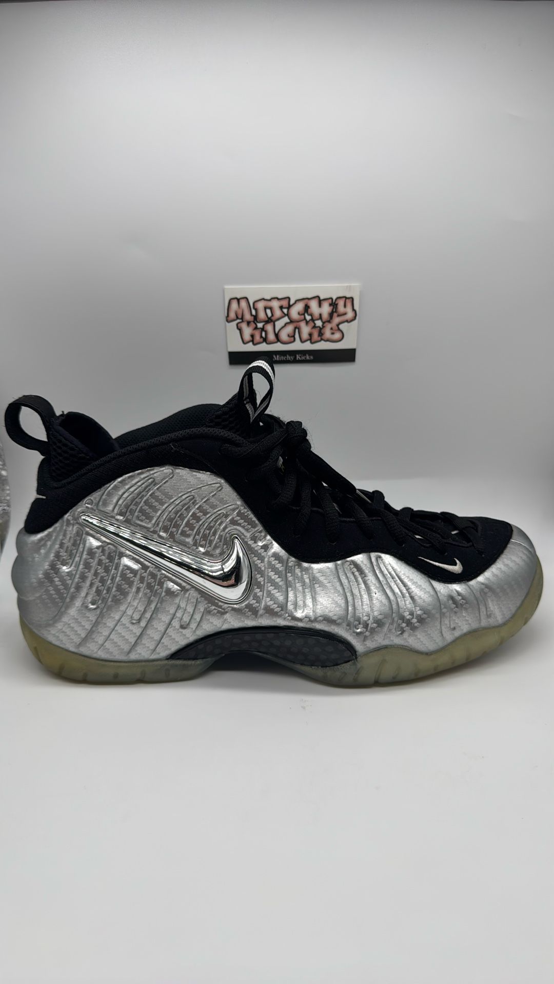 Nike Air Foamposite Pro Silver Surfer Sz. 10.5