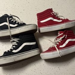 Women Vans Sk8-Hi skate shoes Sz9.5