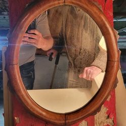 Antique Silver Mirror 