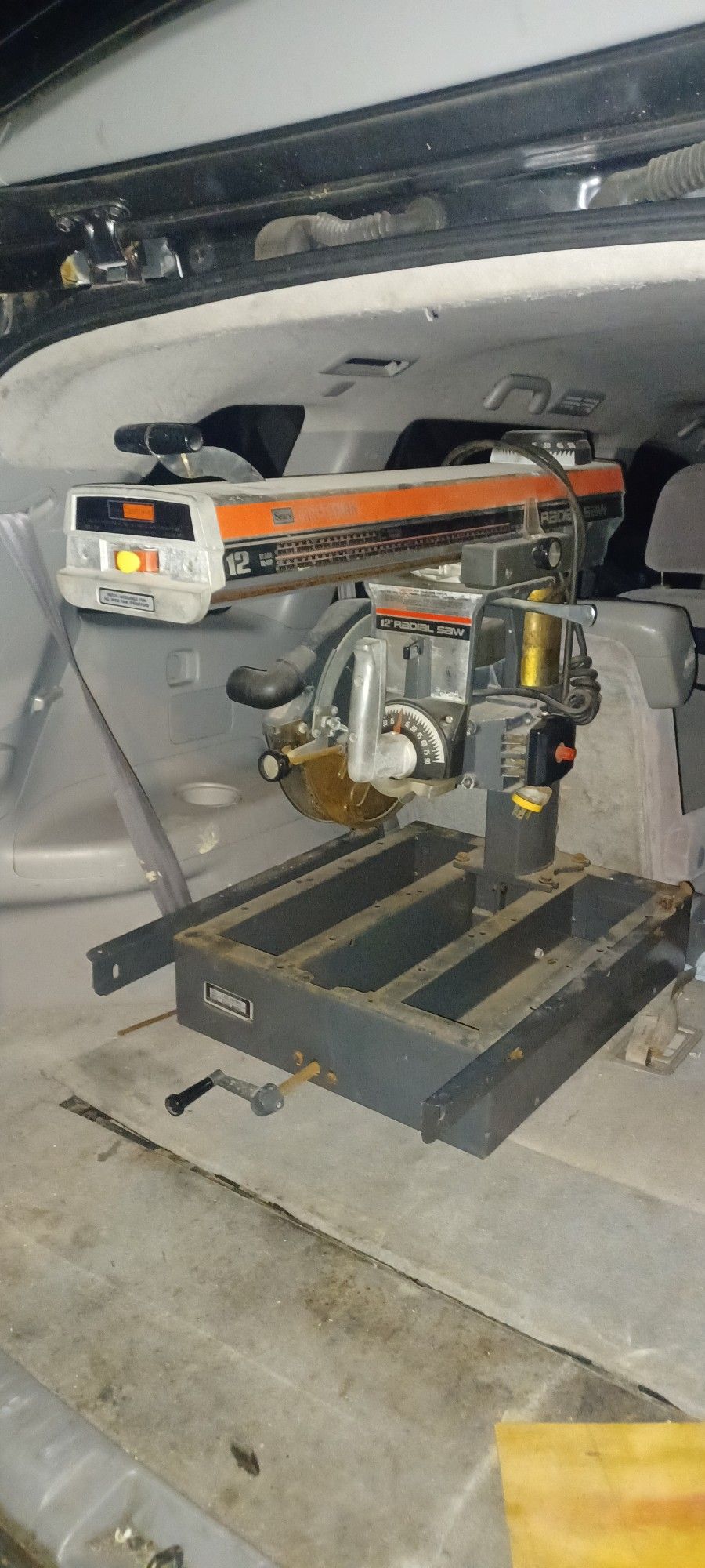 Craftsman radial arm saw 12"